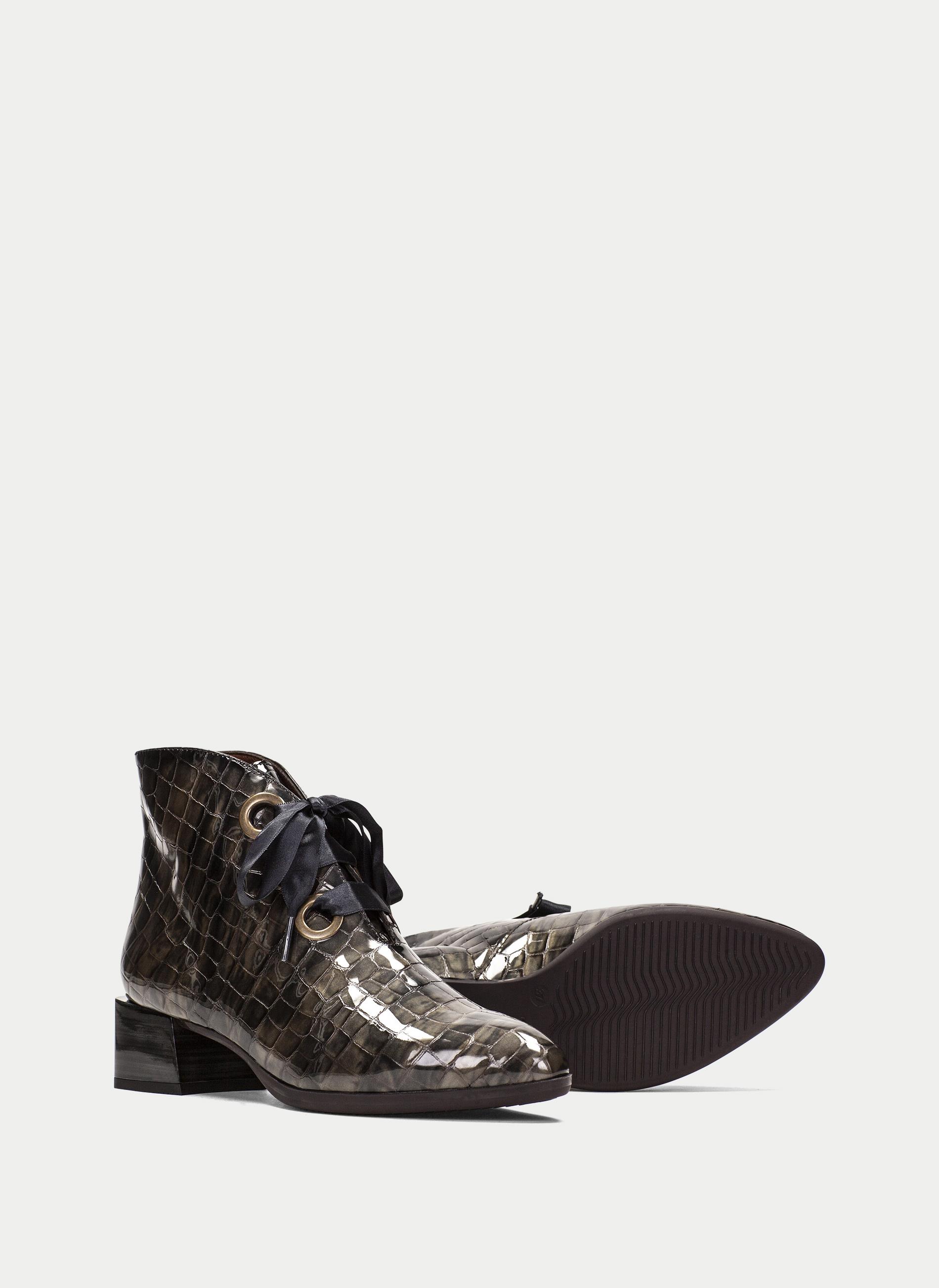OUTLET Ankle-boot HI99276 COCO-MILITAR - HISPANITAS
