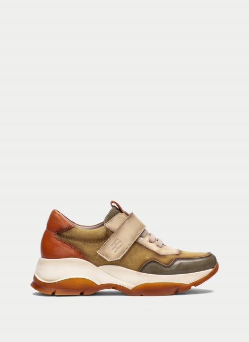 OUTLET Mujer CHI211917 OLIVA-NARANJA - HISPANITAS