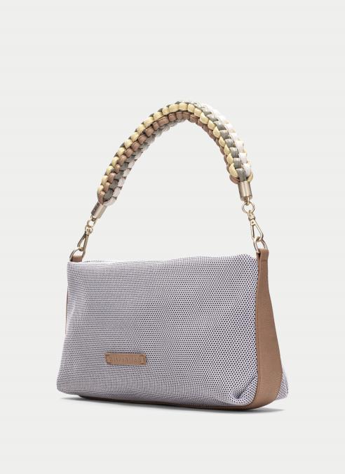 Bolso para mujer en color blanco roto Hispanitas Bi211734