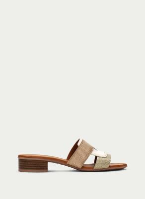 Sandalias tipo mule con tacón bloque Hispanitas HV 00191