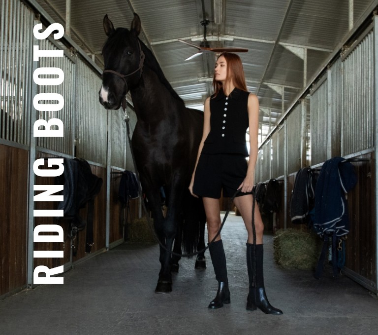 hispanitas sapatos riding boots