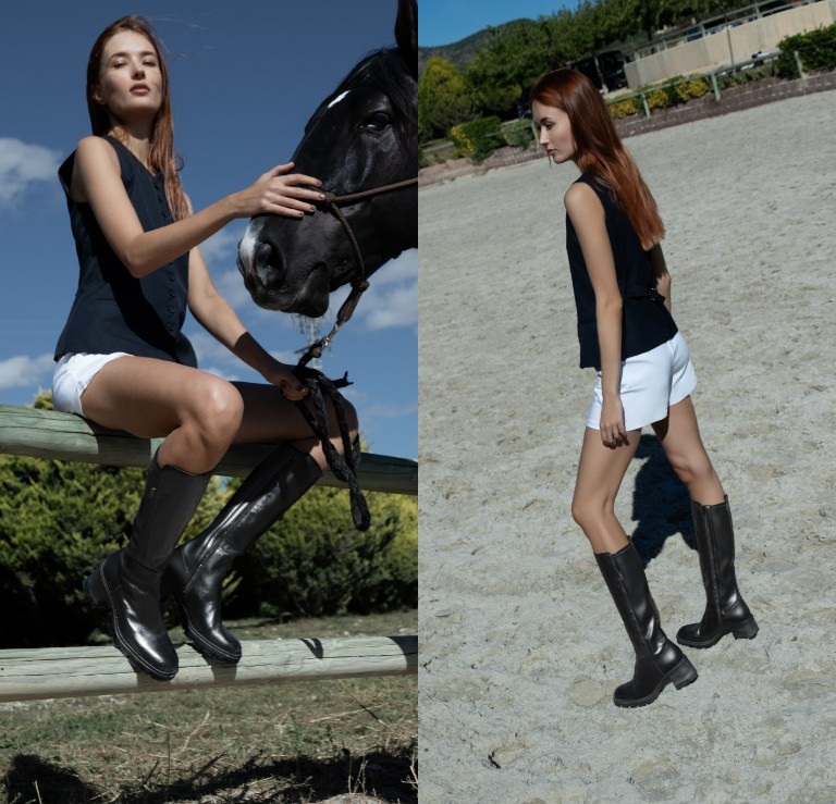 hispanitas sapatos riding boots