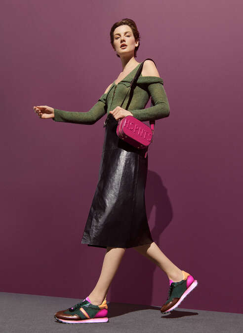 bandolera  magenta