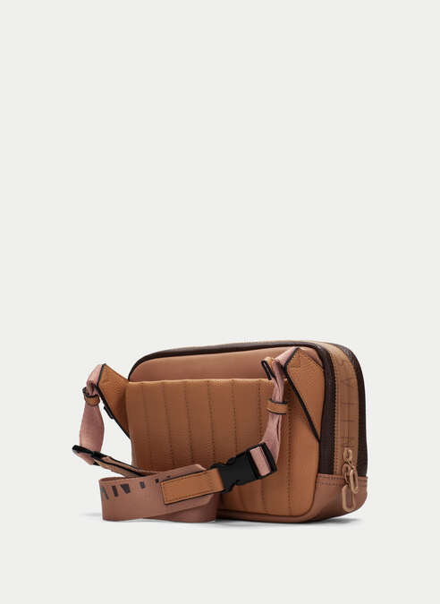 bandolera  marron--apricot
