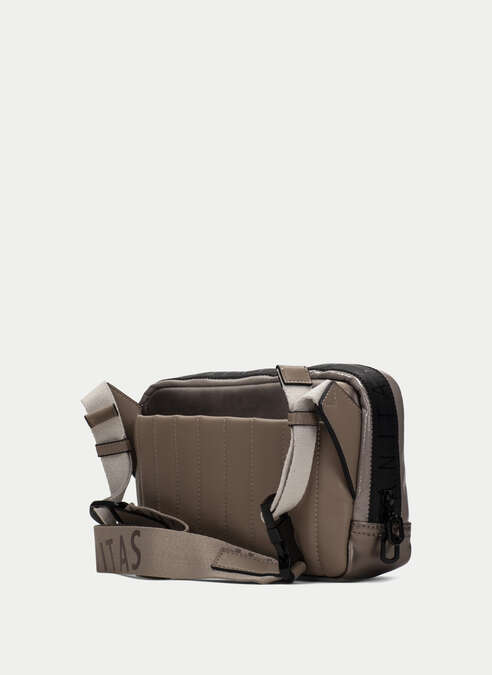 bandolera  noir-taupe