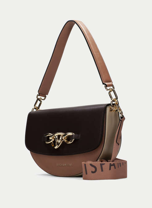 bolso de hombro  marron--apricot