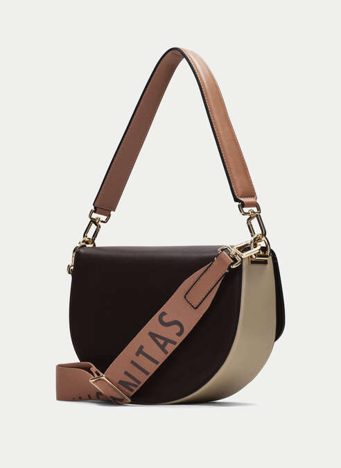 bolso de hombro  marron--apricot