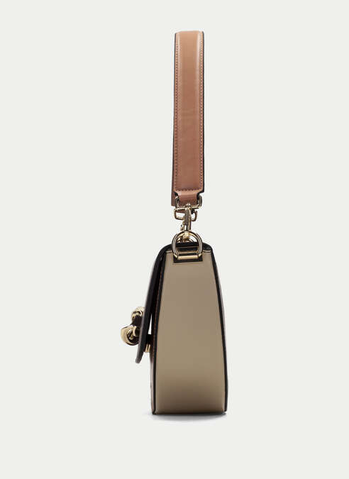 bolso de hombro  marron--apricot