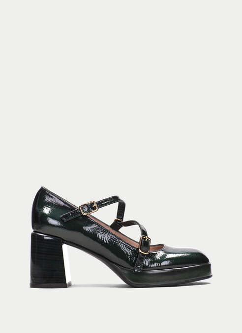 【PORTERNA】Simple Mary Jane High-Heel Sandals Amazon.com | YDN Women Thin High Heels Mary Jane Strap Mules
