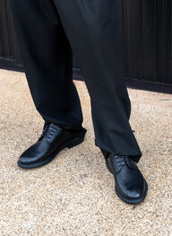 scarpe blucher  nero - hispanitas