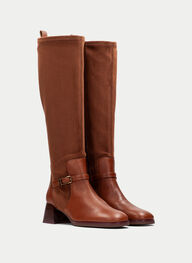 outlet bota milan couro - hispanitas