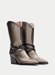 outlet bota sidney estaño - hispanitas