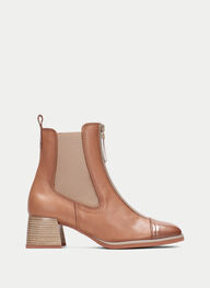 outlet botín milan almond - hispanitas