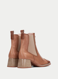 outlet botín milan almond - hispanitas
