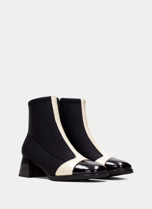 botin milan schwarz-milk