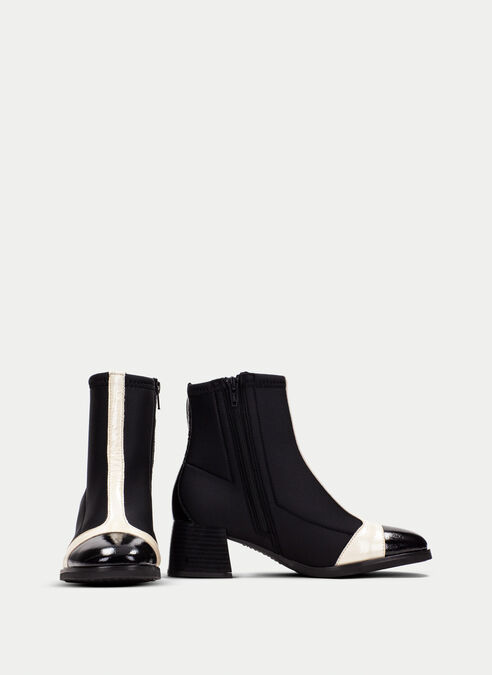 botin milan schwarz-milk
