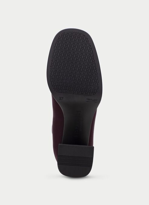 stivaletto tokio nero-vino