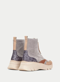 outlet botín sport helsinki gris-tierra-glitter - hispanitas