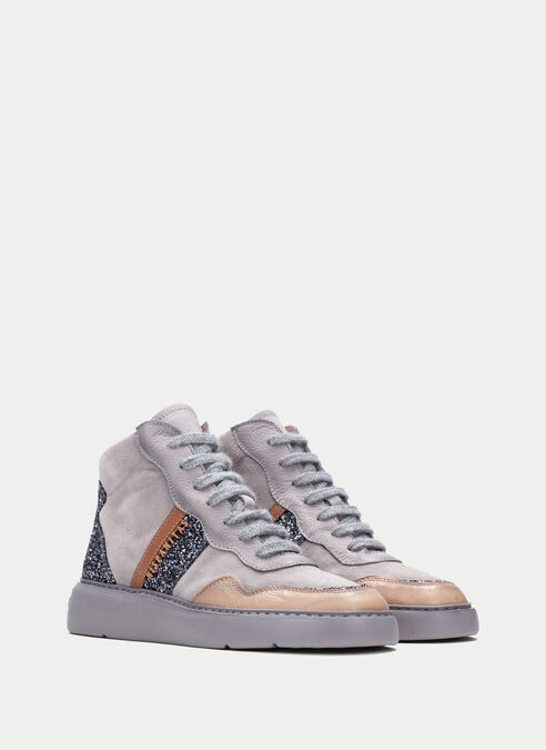 botín sport oceania gris-sable-glitter