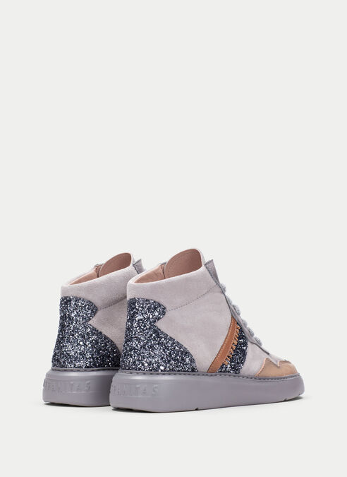 botín sport oceania gris-sable-glitter