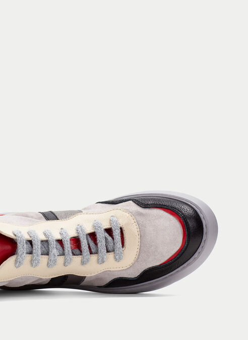 botín sport oceania noir-gris-rouge