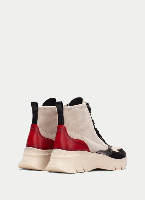 botín sport helsinki black-milk-red