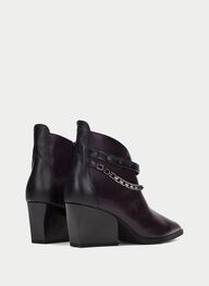 outlet stivaletto sidney vino - hispanitas