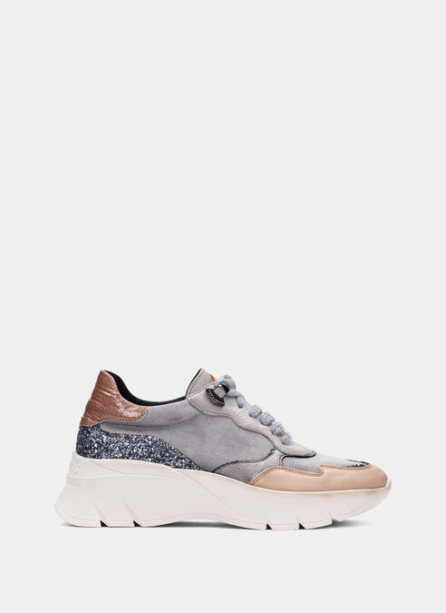 deportivos helsinki grau-sand-glitter
