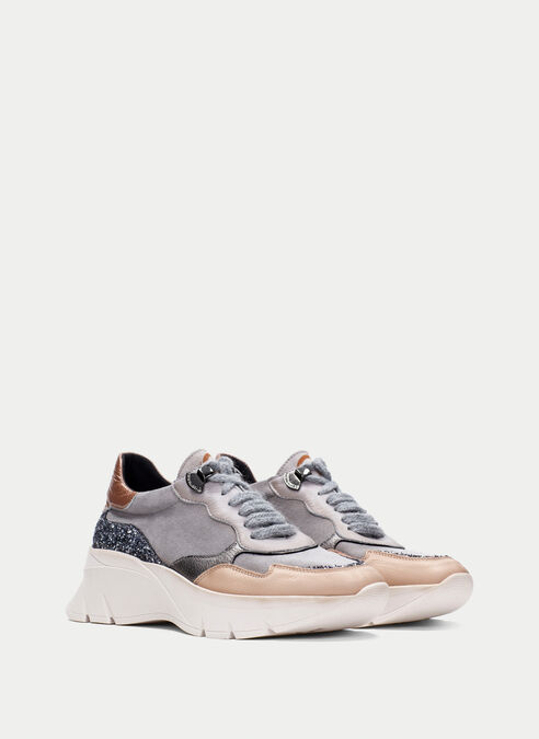 deportivos helsinki grau-sand-glitter