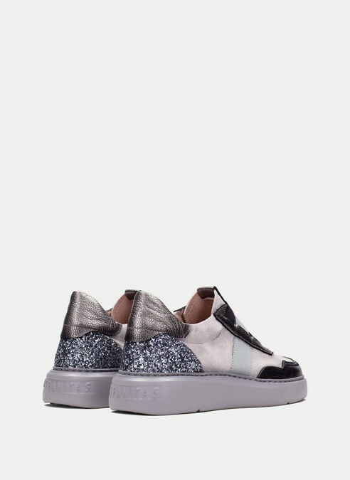 deportivos oceania negro-gris-glitter