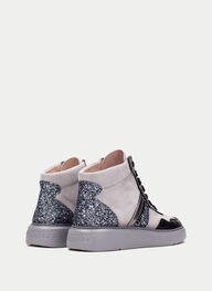 outlet deportivos oceania negro-gris-glitter - hispanitas