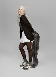 outlet deportivos loira negro-gris-glitter - hispanitas