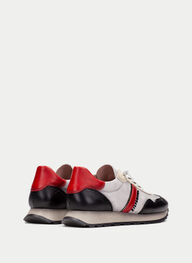 outlet deportivos loira negro-gris-rojo - hispanitas