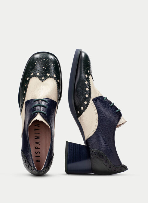 derby milan vert-milk-bleu