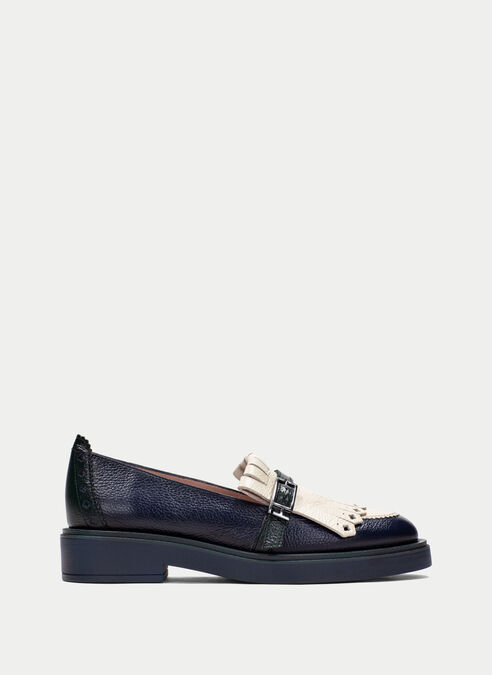 mocasin brooklyn blau-milk-grün