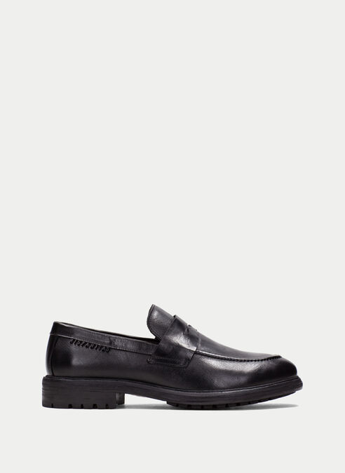 mocasin  noir