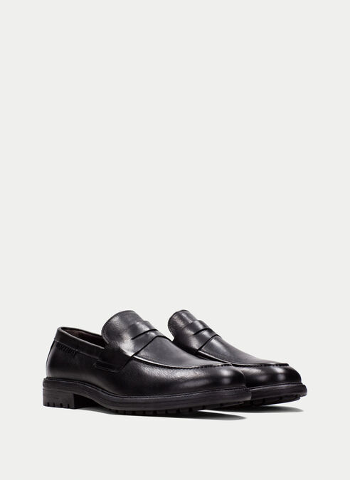 mocasin  noir