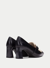 outlet mocasin ankara negro-milk - hispanitas