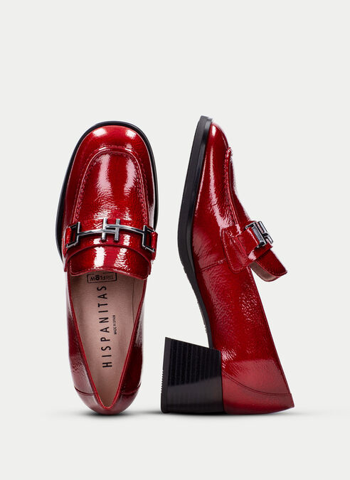 mocassino milan rosso