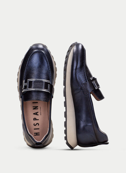 mocasín sport loira blue-metal