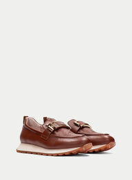 outlet mocasín sport loira cuero - hispanitas