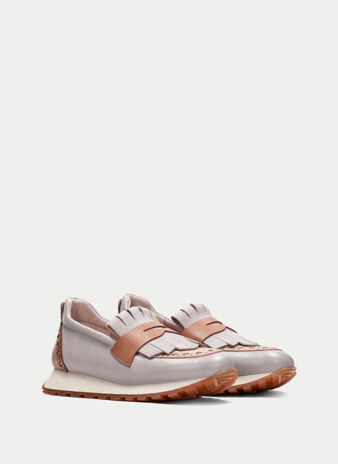 mocasín sport loira gris-sable