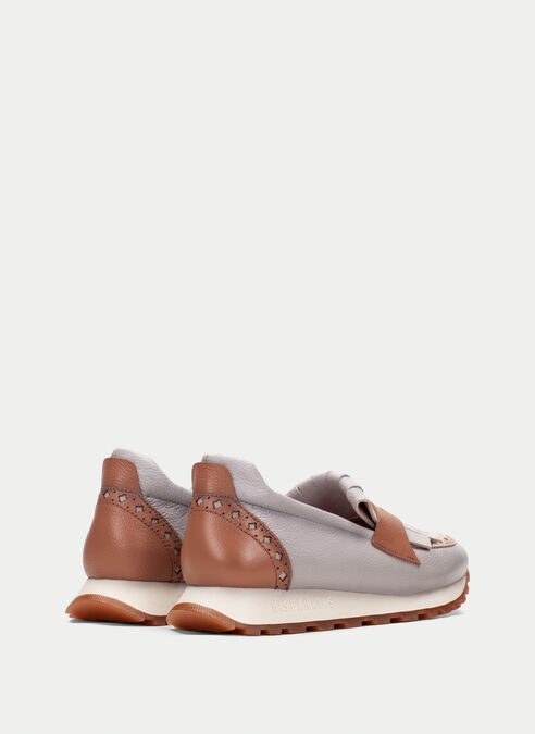 mocasín sport loira gris-sable
