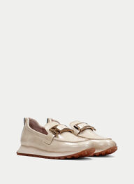 outlet mocasín sport loira milk - hispanitas