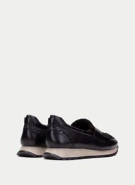 outlet mocasín sport loira negro - hispanitas