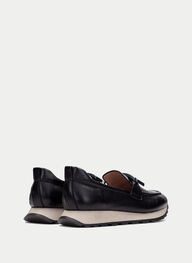 outlet mocasín sport loira negro - hispanitas