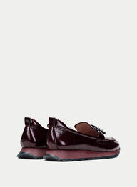 outlet mocasín sport loira vino - hispanitas