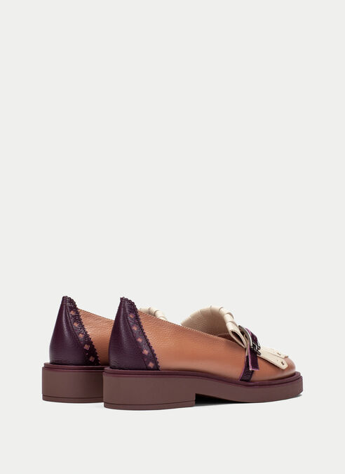 mocasin brooklyn vin-milk-almond