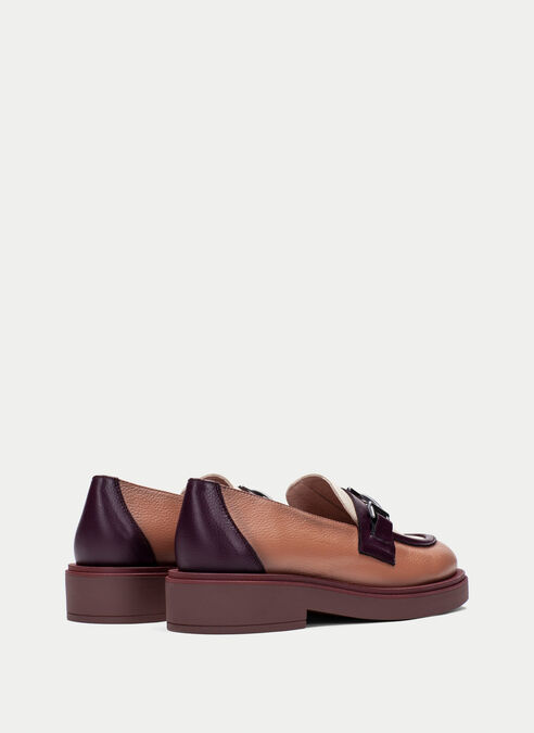 mocasin brooklyn vin-milk-almond