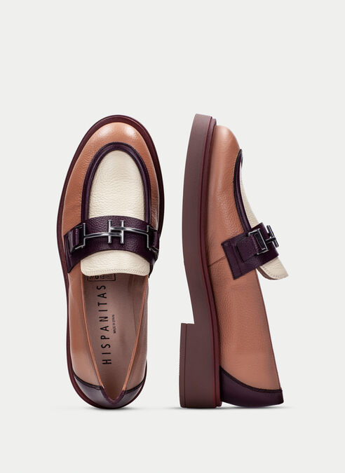mocasin brooklyn vin-milk-almond